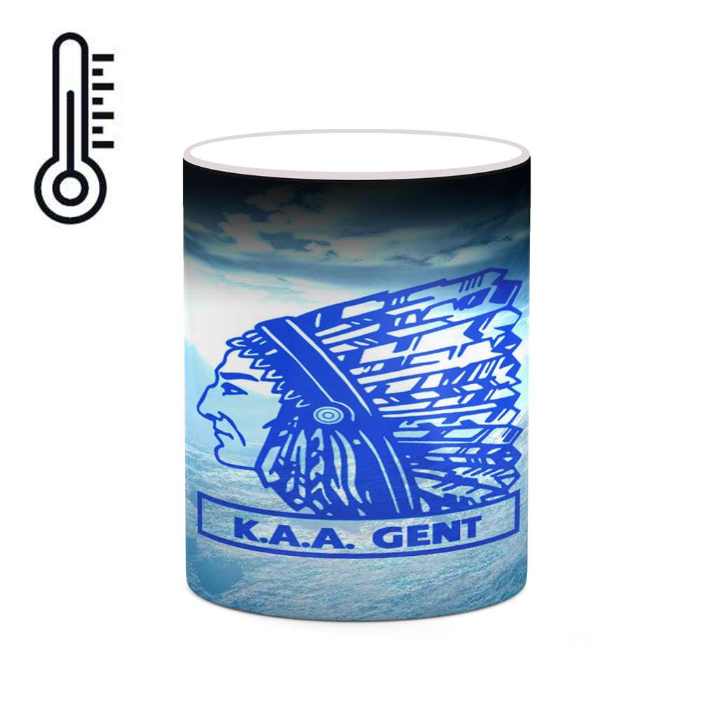 ماگ حرارتی کاکتی طرح تیم Gent مدل mgh19636