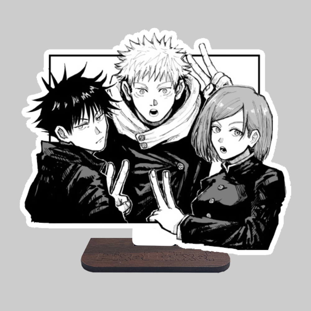 استند رومیزی پیکسل میکسل مدل انیمه jujutsu kaisen 