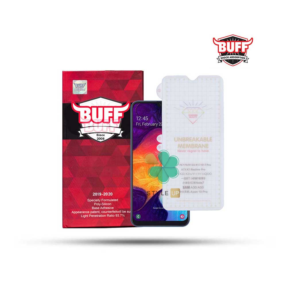 محافظ صفحه Hydrogel گوشی سامسونگ Samsung A50 برند Buff