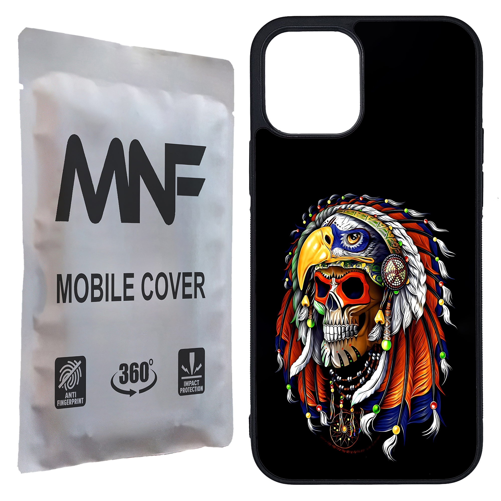 کاور ام ان اف طرح اسکلت کد P-046 مناسب برای گوشی موبایل اپل iPhone 12