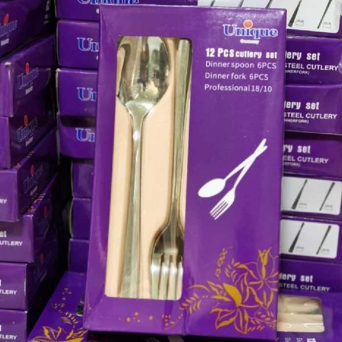 قاشق و چنگال جعبه ای یونیک 