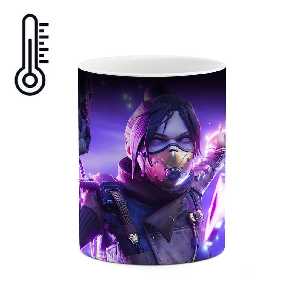 ماگ حرارتی طرح بازی Apex legend مدل mgph11983