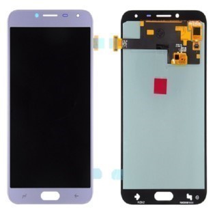 LCD Samsung J400 Galaxy J4 2015 Grey Violet Service Pack 100% Doubi