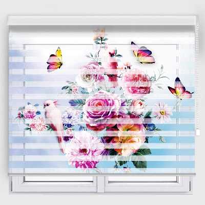 پرده زبرا مدل TD-24 سایز 125x180 سانتی متر