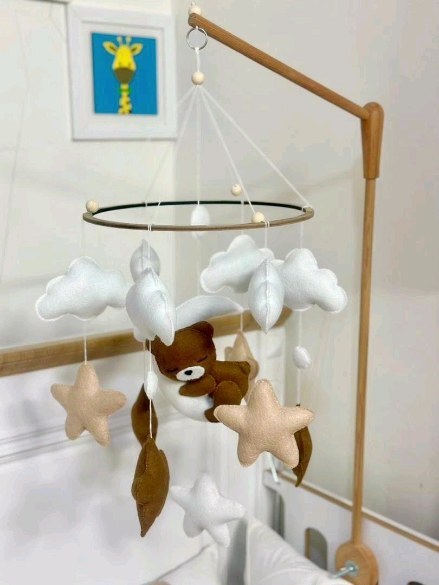 پایه اتصال تخت مدل سوگل جنس چوب راش با پوشش گیاهی