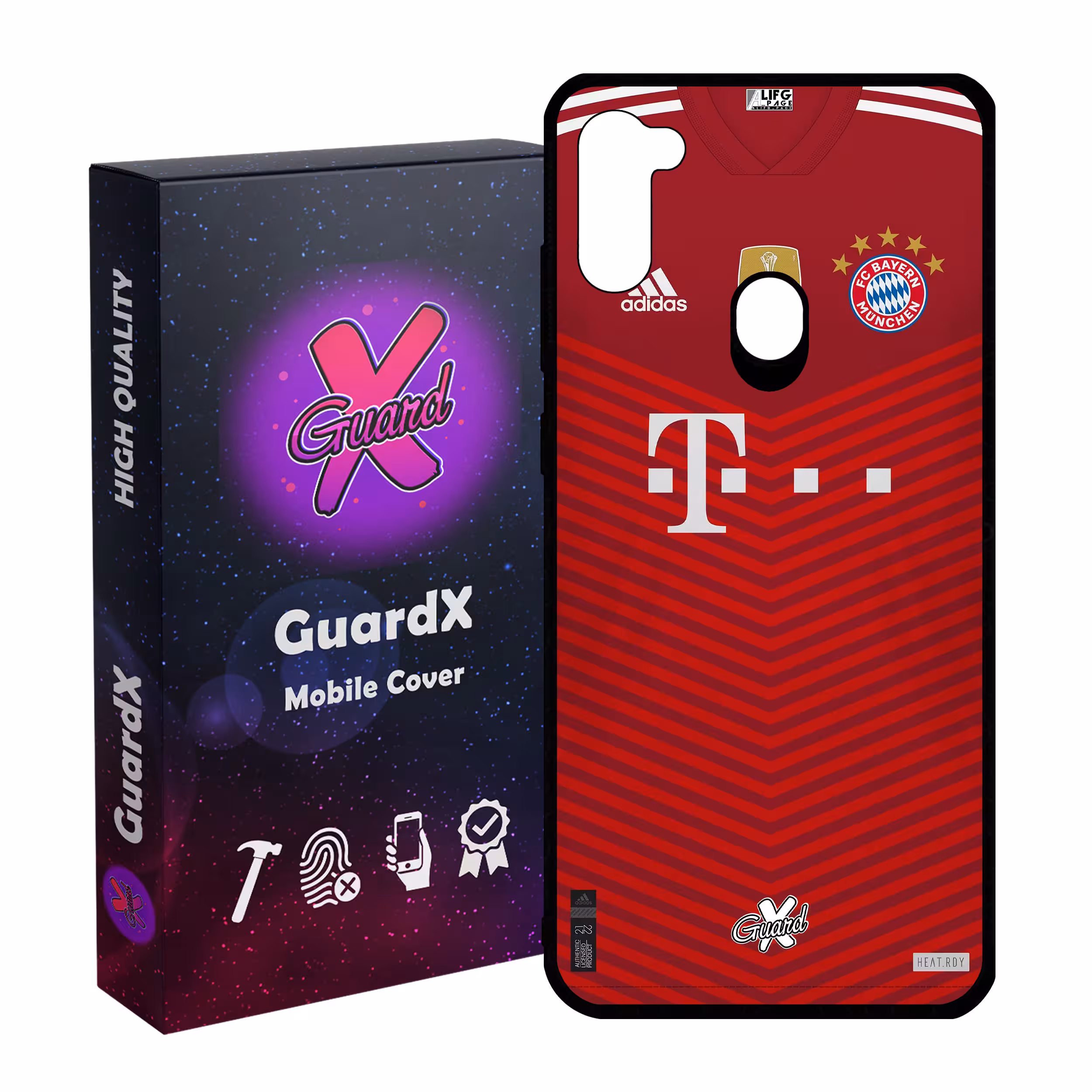 کاور گارد ایکس طرح بایرن مونیخ مدل CHL50384 مناسب برای گوشی موبایل سامسونگ Galaxy A11