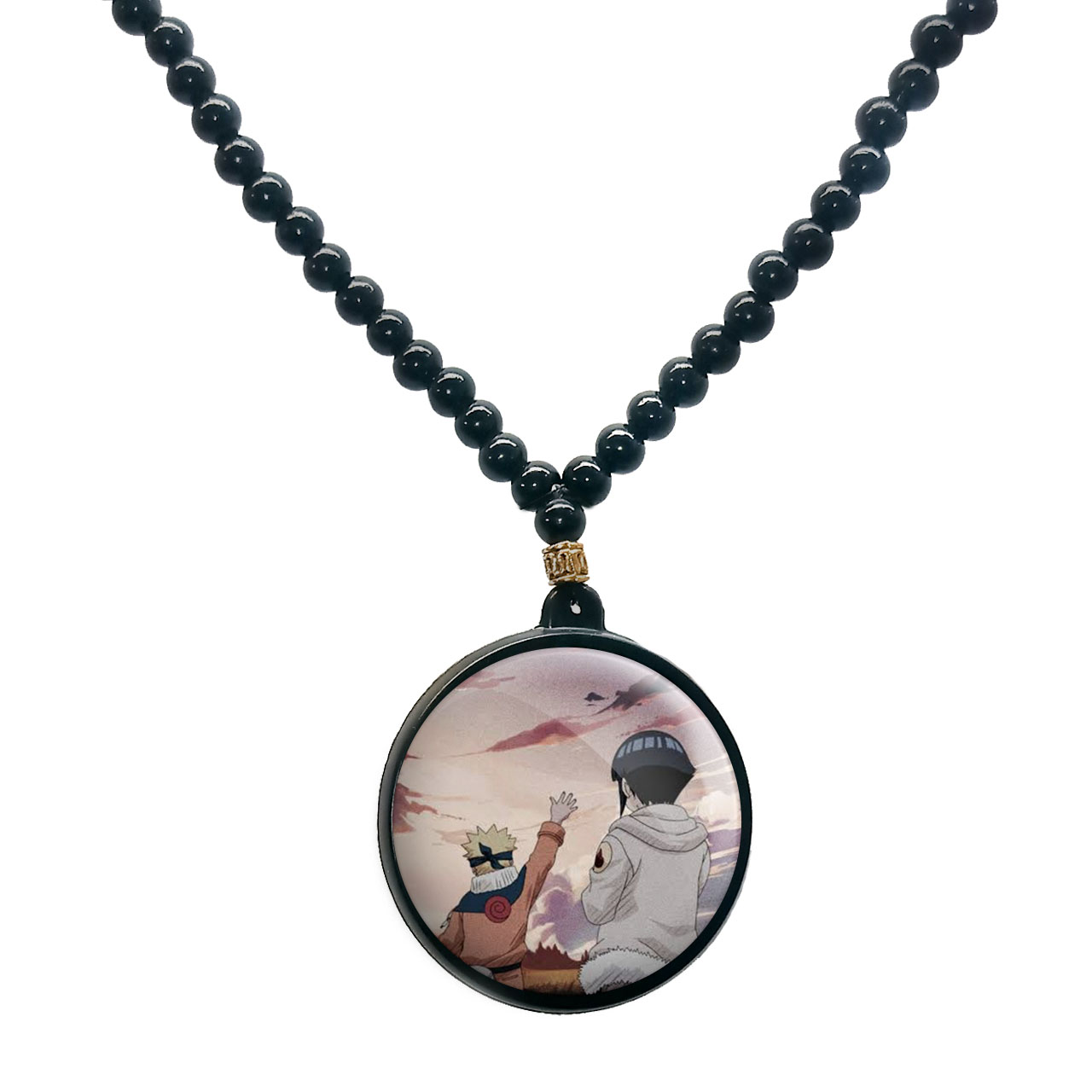گردنبند پرمانه طرح Naruto کد pmd.25026 مدل دو طرفه