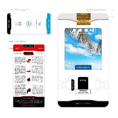 برچسب پوششی ماهوت مدل Beach مناسب برای گوشی موبایل سامسونگ Galaxy S10 Plus