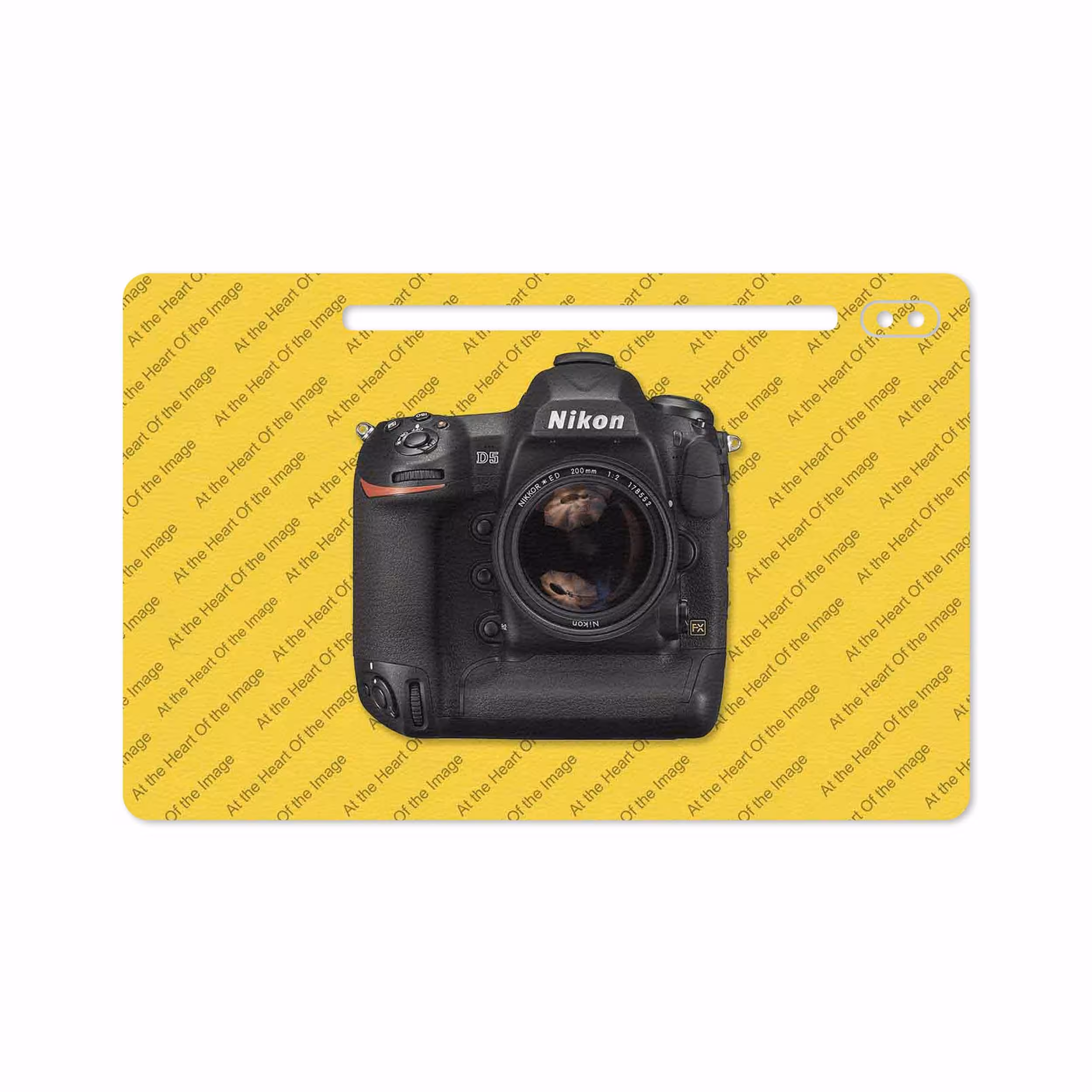 برچسب پوششی ماهوت مدل Nikon-Logo مناسب برای تبلت سامسونگ Galaxy Tab S6 2019 SM-T860
