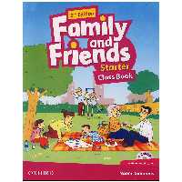 کتاب family and friends starter اثر Naomi Simmons انتشارات اکسفورد
