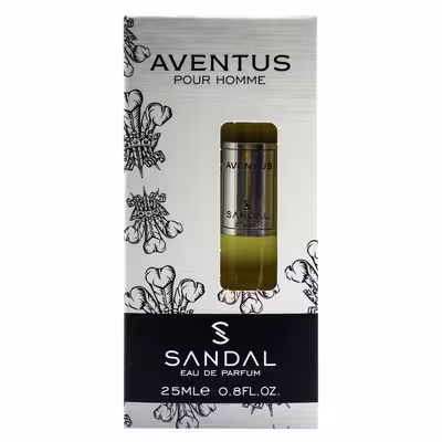عطر جیبی مردانه صندل مدل AVENTUS حجم 25 میلی لیتر 