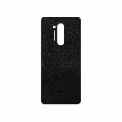 برچسب پوششی ماهوت مدل Black-Leather مناسب برای گوشی موبایل وان پلاس 8 Pro