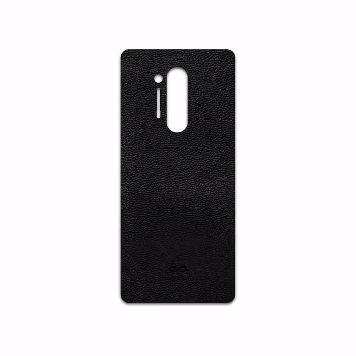 برچسب پوششی ماهوت مدل Black-Leather مناسب برای گوشی موبایل وان پلاس 8 Pro