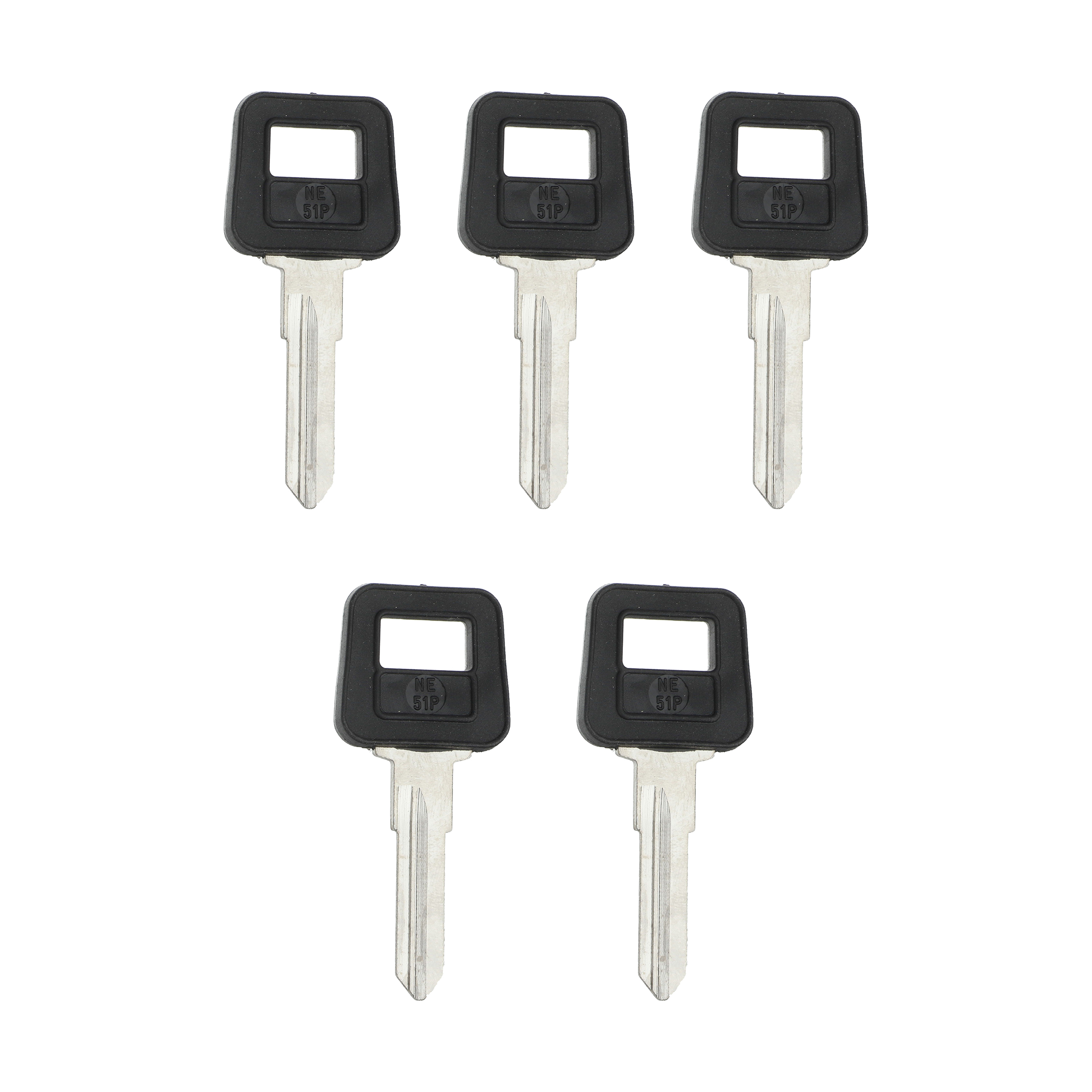 کلید خام خودرو سیلکا مدل  NE 51 P بسته 5 عددی