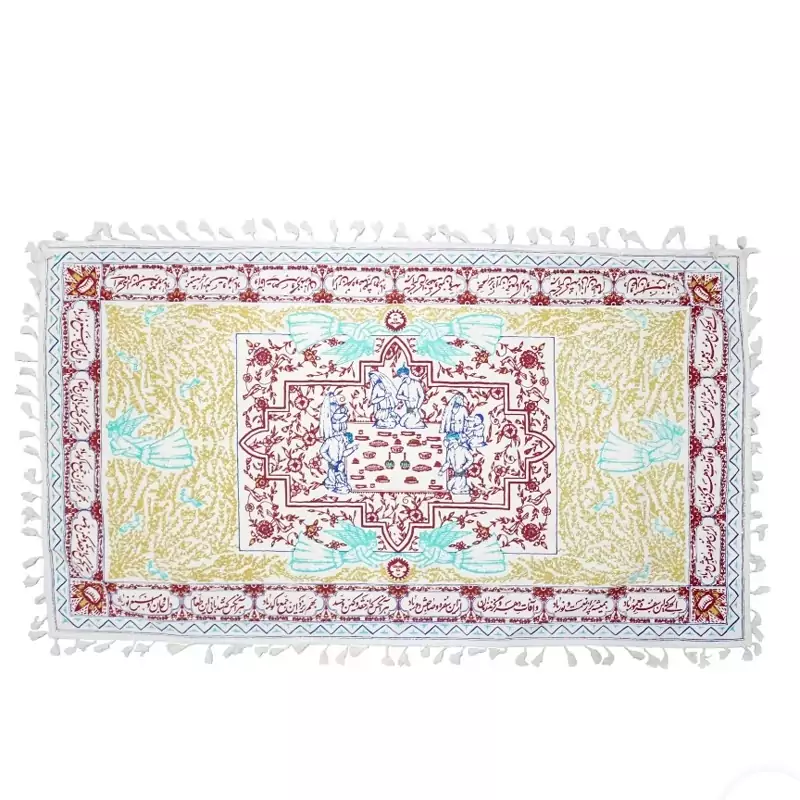 103038-سفره پارچه ای نور شش نفره