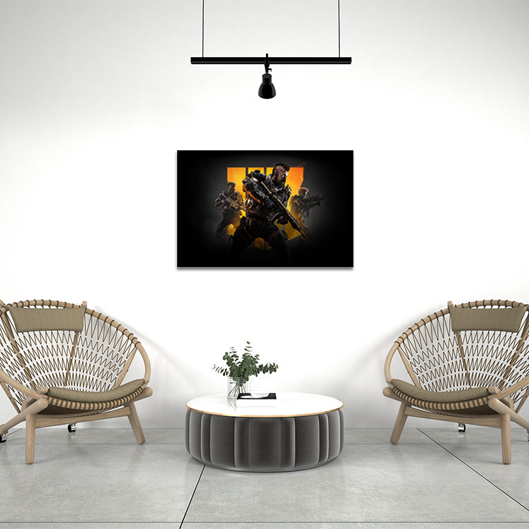 تابلو شاسی مدل بازی کال آف دیوتی call of duty کد 77 | دنیای قاب