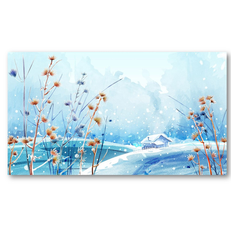 تابلو شاسی طرح زمستان کد 16 | دنیای قاب