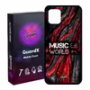 کاور گارد ایکس طرح Music مدل Glass10160 مناسب برای گوشی موبایل سامسونگ Galaxy Note 10 Lite
