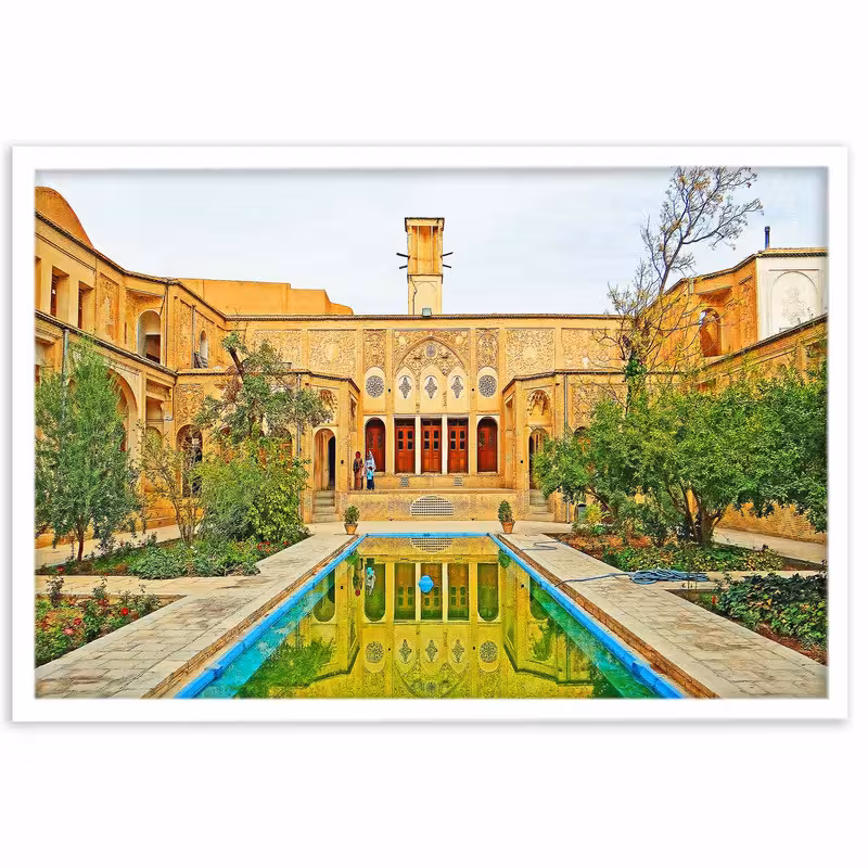 تابلو نوری بکلیت طرح آثار تاریخی ایران مدل W-s33 | دنیای قاب