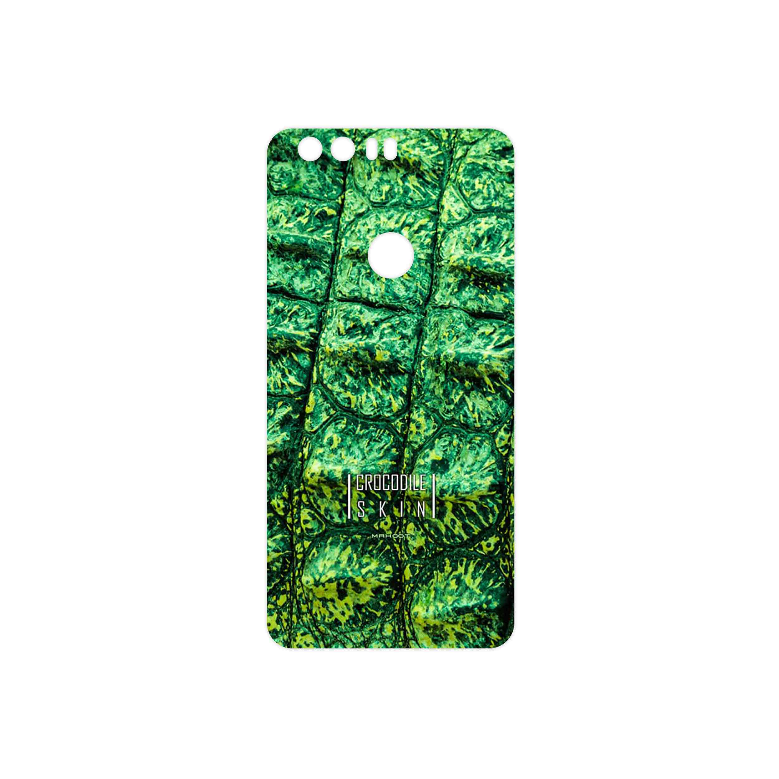 برچسب پوششی ماهوت مدل Crocodile Skin مناسب برای گوشی موبایل آنر 8