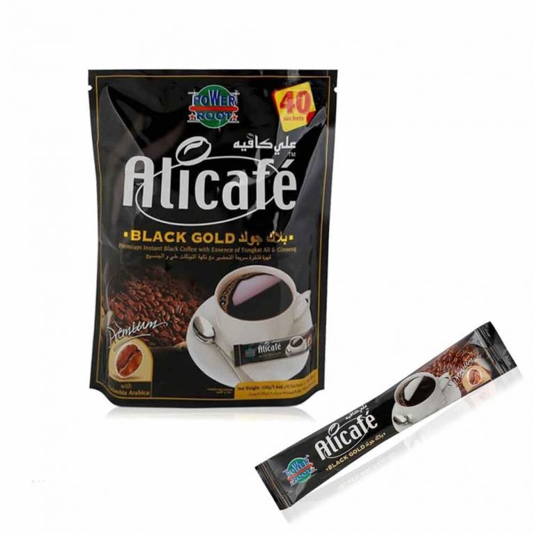 پودر قهوه علی کافه – Black Gold (40 عددی)