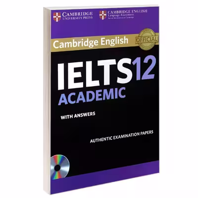 کتاب IELTS 12 ACADEMIC اثر Cambridge University Press انتشارات Cambridge