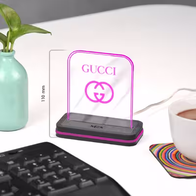 چراغ رومیزی نئون مدل GCC