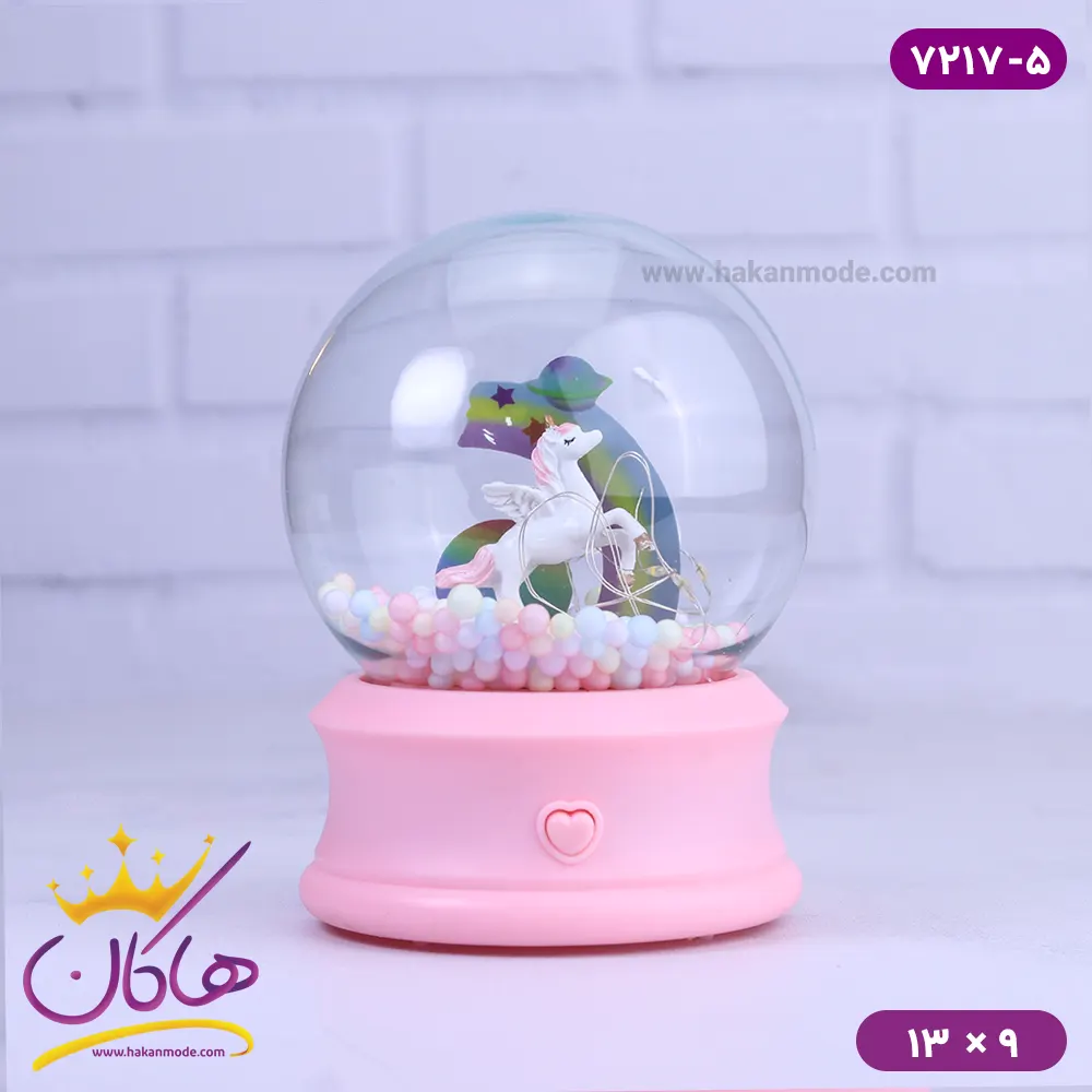 گوی چراغ دار یونیکورن 7217