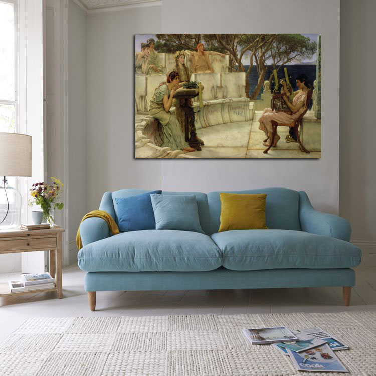 تابلو شاسی طرح نقاشی نوازندگی مدل 254