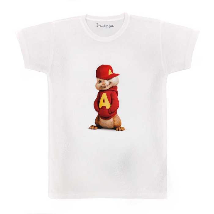 تی شرت بچگانه پرمانه طرح آلوین و سنجاب ها کد pmt.3479