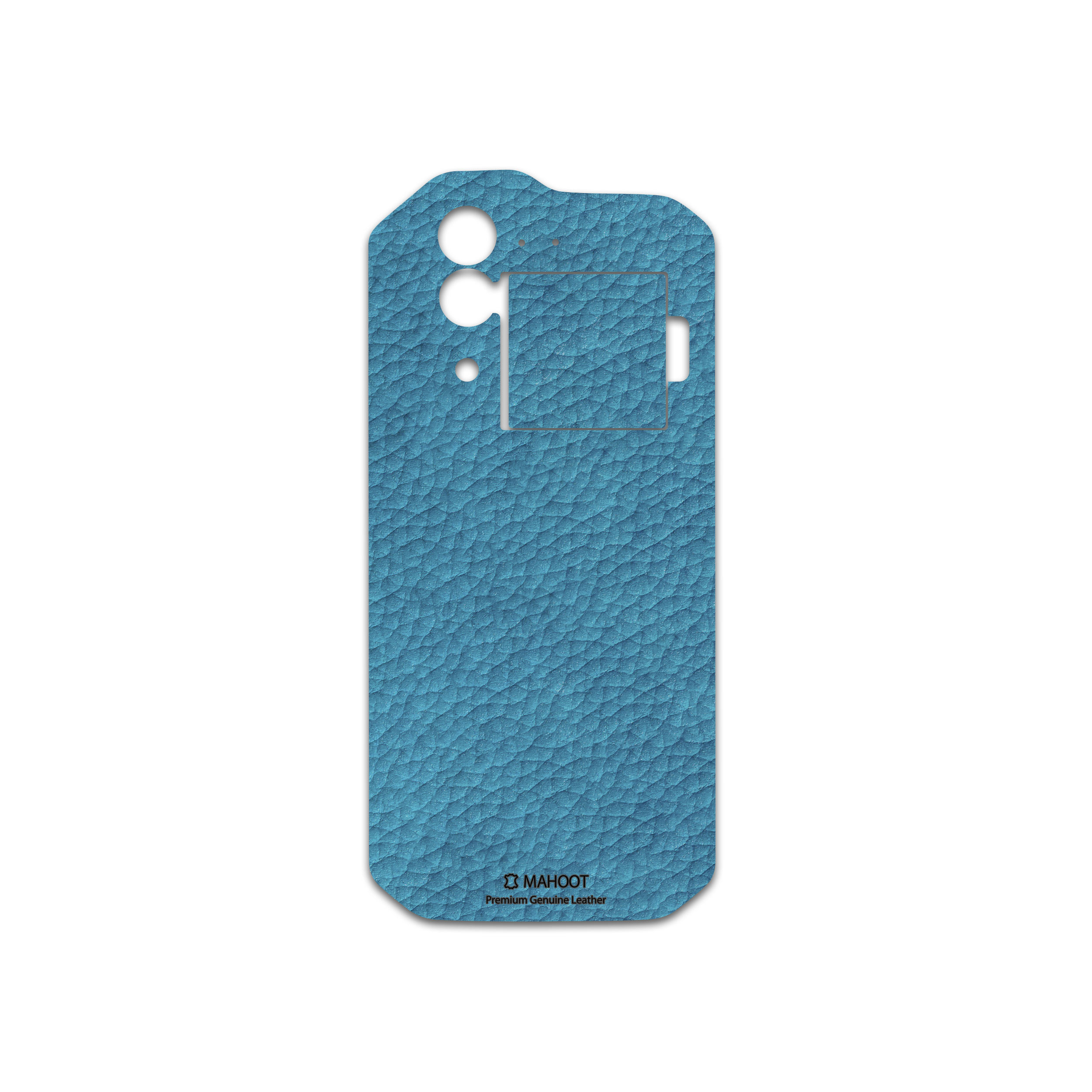 برچسب پوششی ماهوت مدل Blue-Leather مناسب برای گوشی موبایل کاترپیلار S60