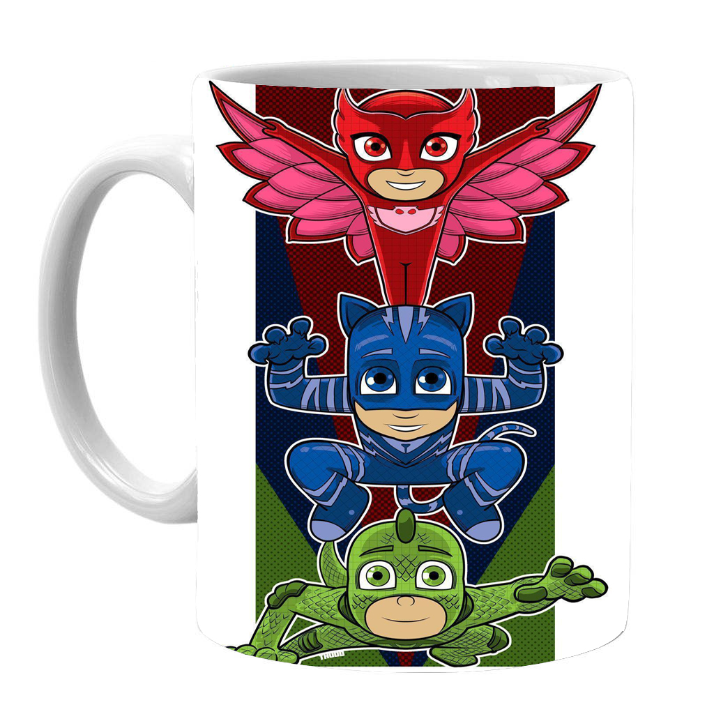 ماگ طرح کارتون شب نقاب کد mz15