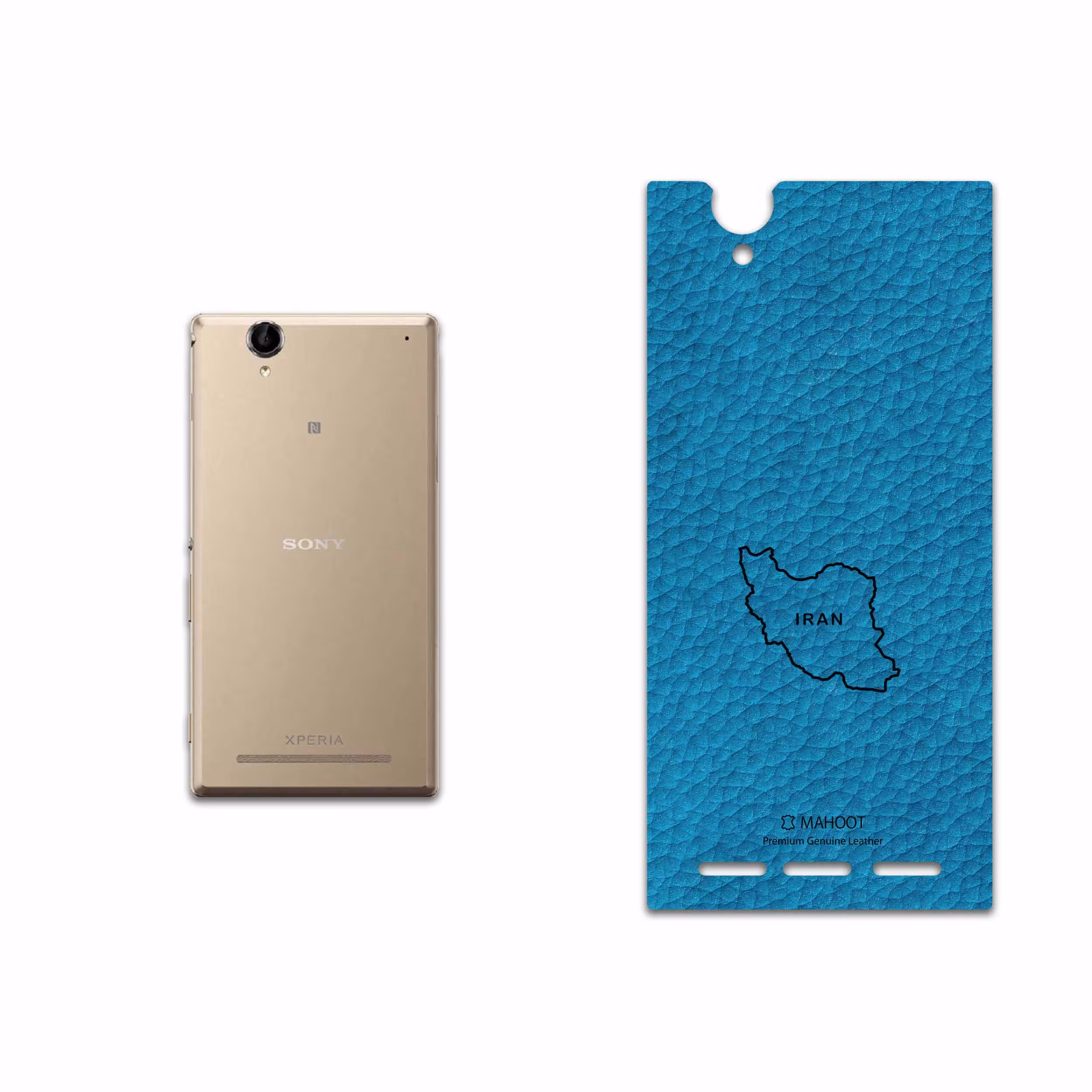 برچسب پوششی ماهوت مدل BL-IRC مناسب برای گوشی موبایل سونی Xperia T2 Ultra