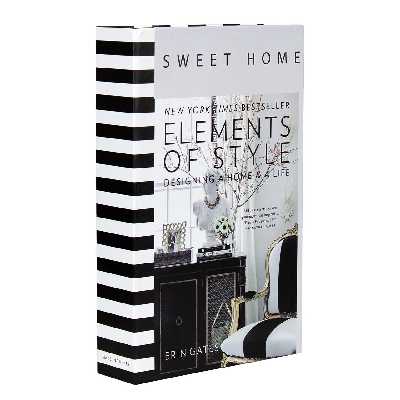 جعبه دکوری مدل کتاب دکوراتیو کد HOME DSGN 201 مجموعه دو عددی