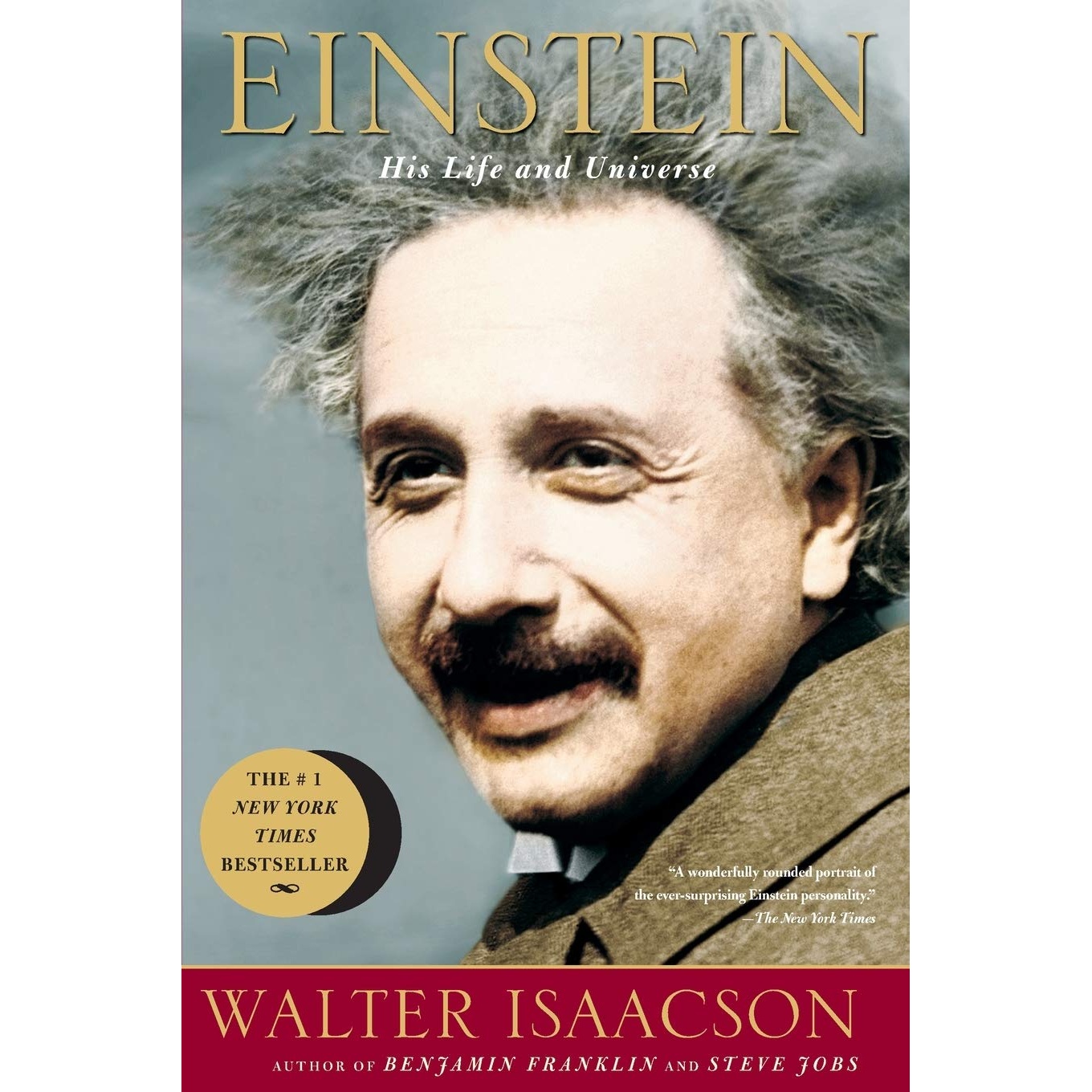 کتاب Einstein اثر Walter Isaacson انتشارات Simon & Schuster Inc