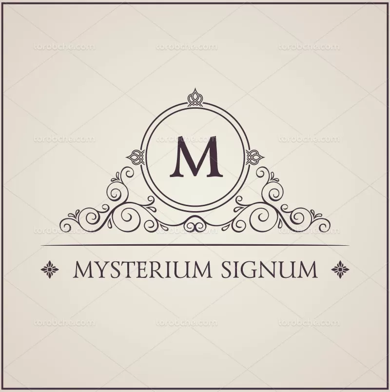 وکتور لوگو مونوگرام حرف M رنگی | گرافیک با طعم تربچه