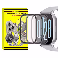 محافظ صفحه نمایش ام‌گلس مدل Pmma-MG مناسب برای ساعت هوشمند شیائومی Redmi Watch 5 Active بسته سه عددی | کالا برتری