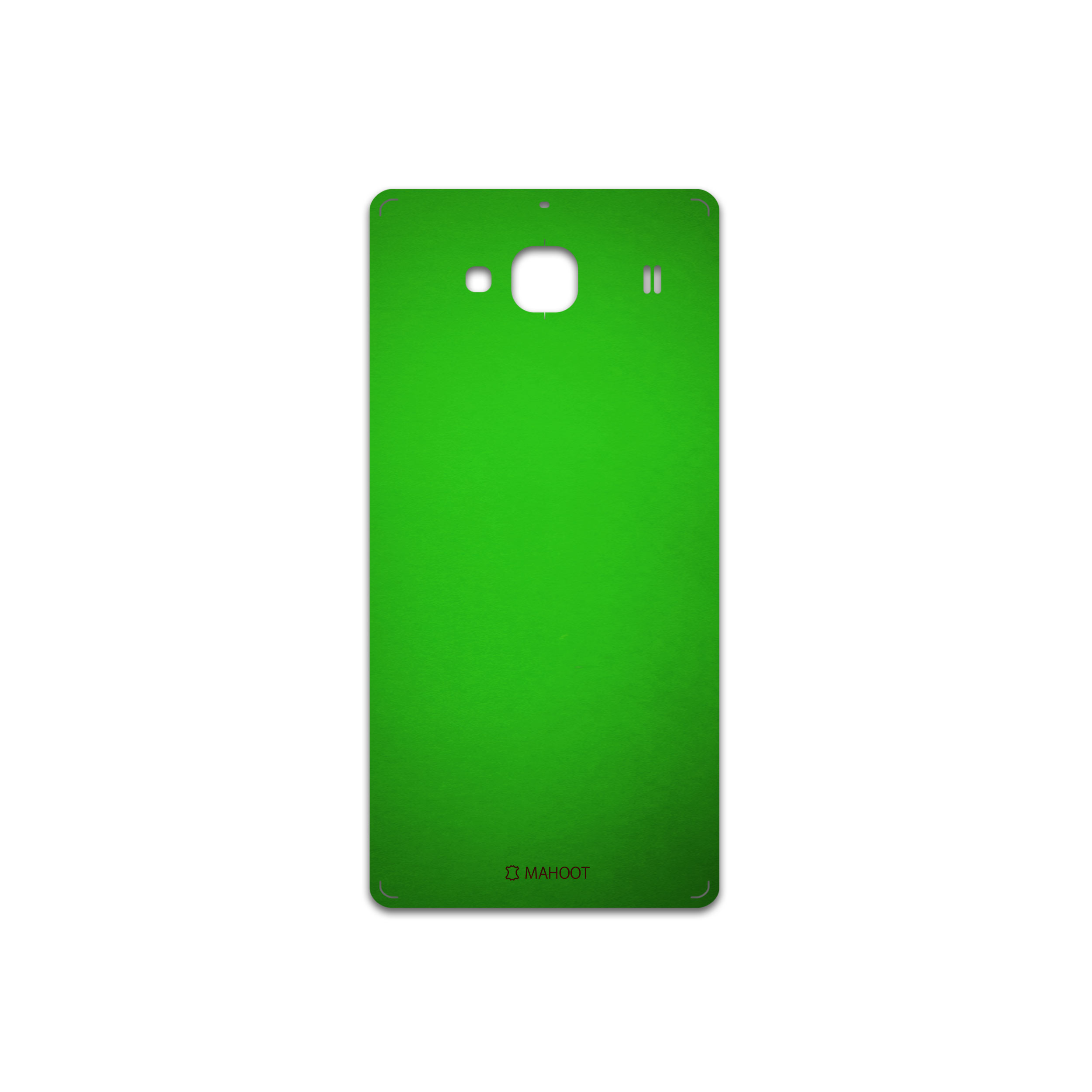 برچسب پوششی ماهوت مدل Metallic-Green مناسب برای گوشی موبایل شیائومی Redmi 2