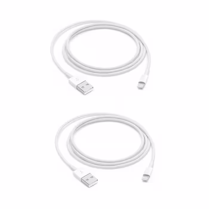 کابل تبدیل USB به لایتنینگ مدل ERNO طول 1 متر بسته 2 عددی