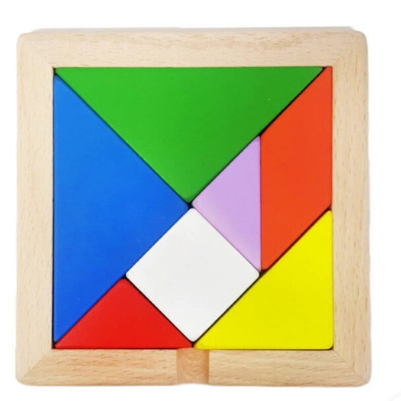 بازی فکری تنگرام چوبی