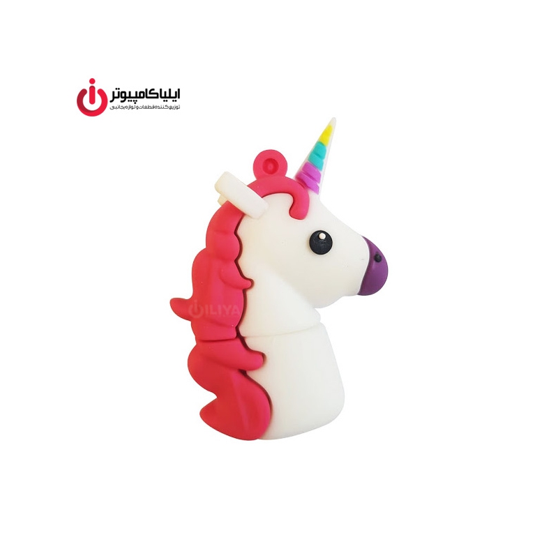 فلش مموری عروسکی کینگ فست مدل HO-11 طرح UNICORN ظرفیت 32 گیگابایت