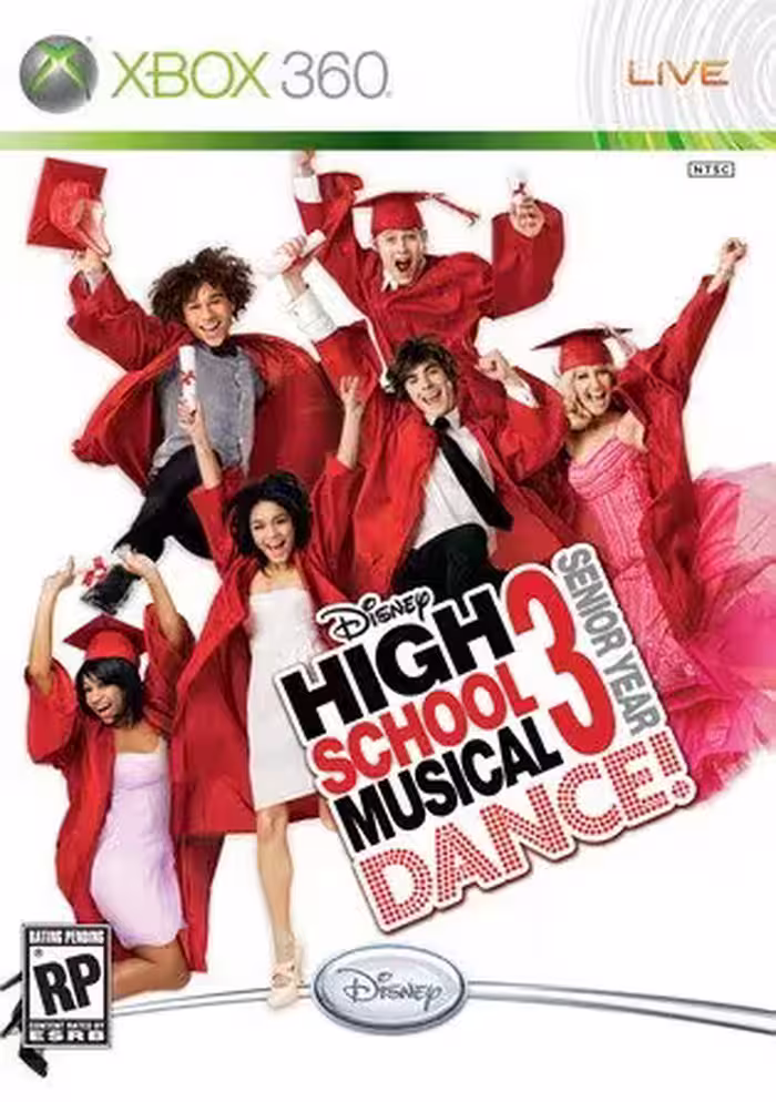 بازی ایکس باکس 360 high school musical 3