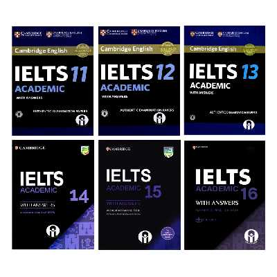 کتاب IELTS Academic Cambridge اثر جمعی از نویسندگان انتشارات الوندپویان جلد 11 تا 16
