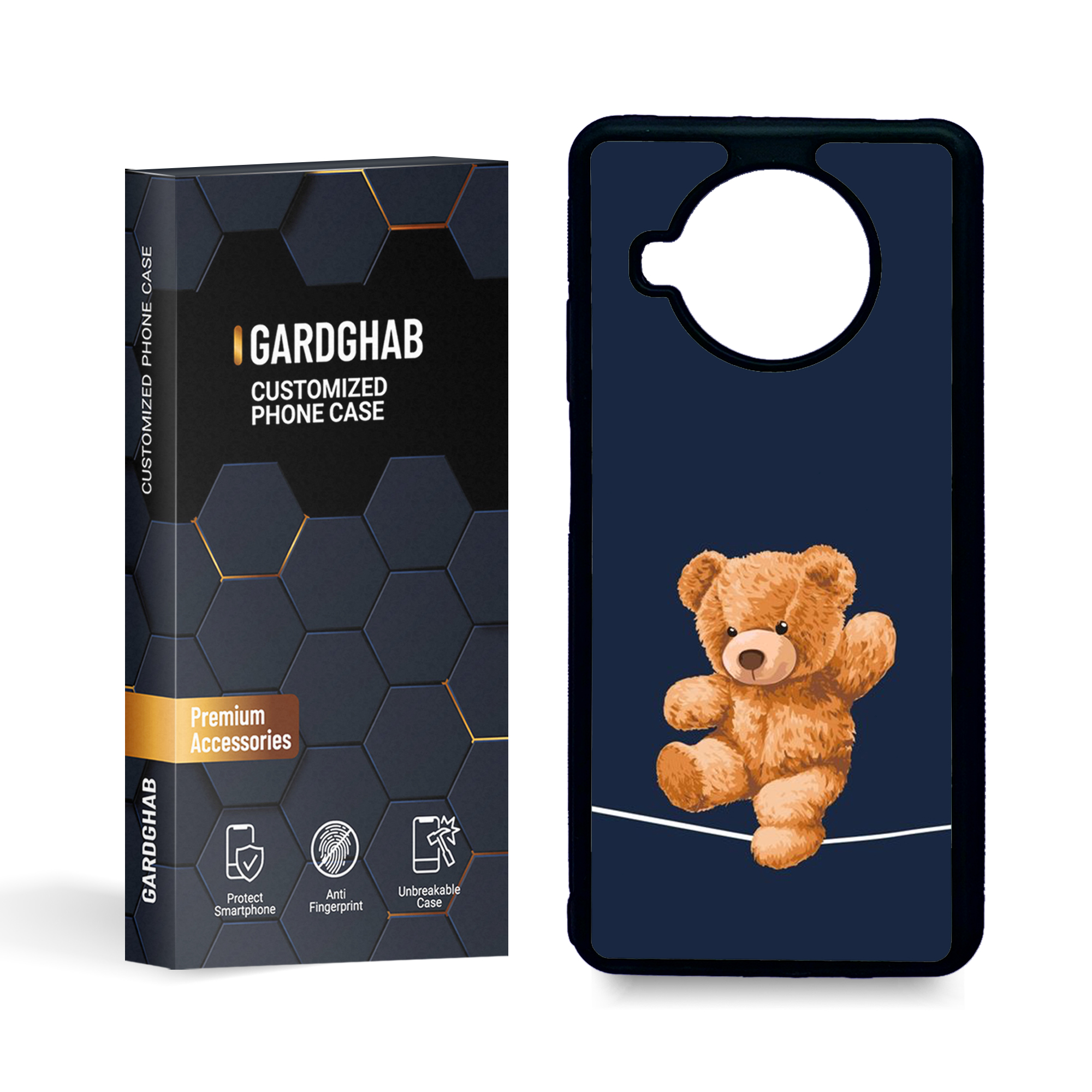 کاور گارد قاب مدل فانتزی مناسب برای گوشی موبایل شیائومی mi 10t lite