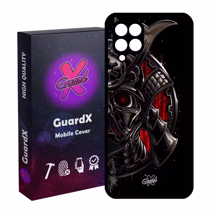 کاور گارد ایکس طرح Samurai مدل Glass10119 مناسب برای گوشی موبایل سامسونگ Galaxy A12