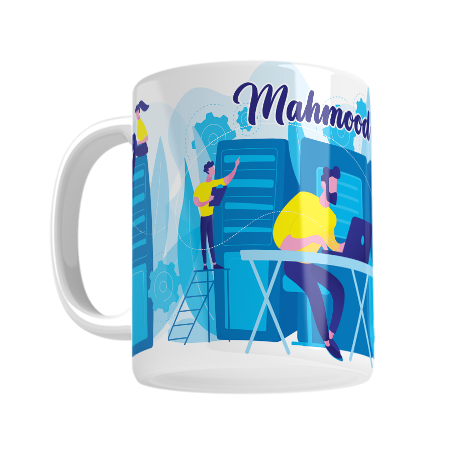 ماگ مدل محمود طرح مهندس کامپیوتر