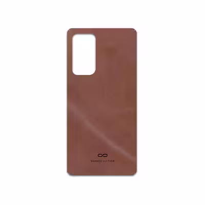 برچسب پوششی ماهوت مدل Matte-Natural-Leather مناسب برای گوشی موبایل موتورولا Edge 20 Pro