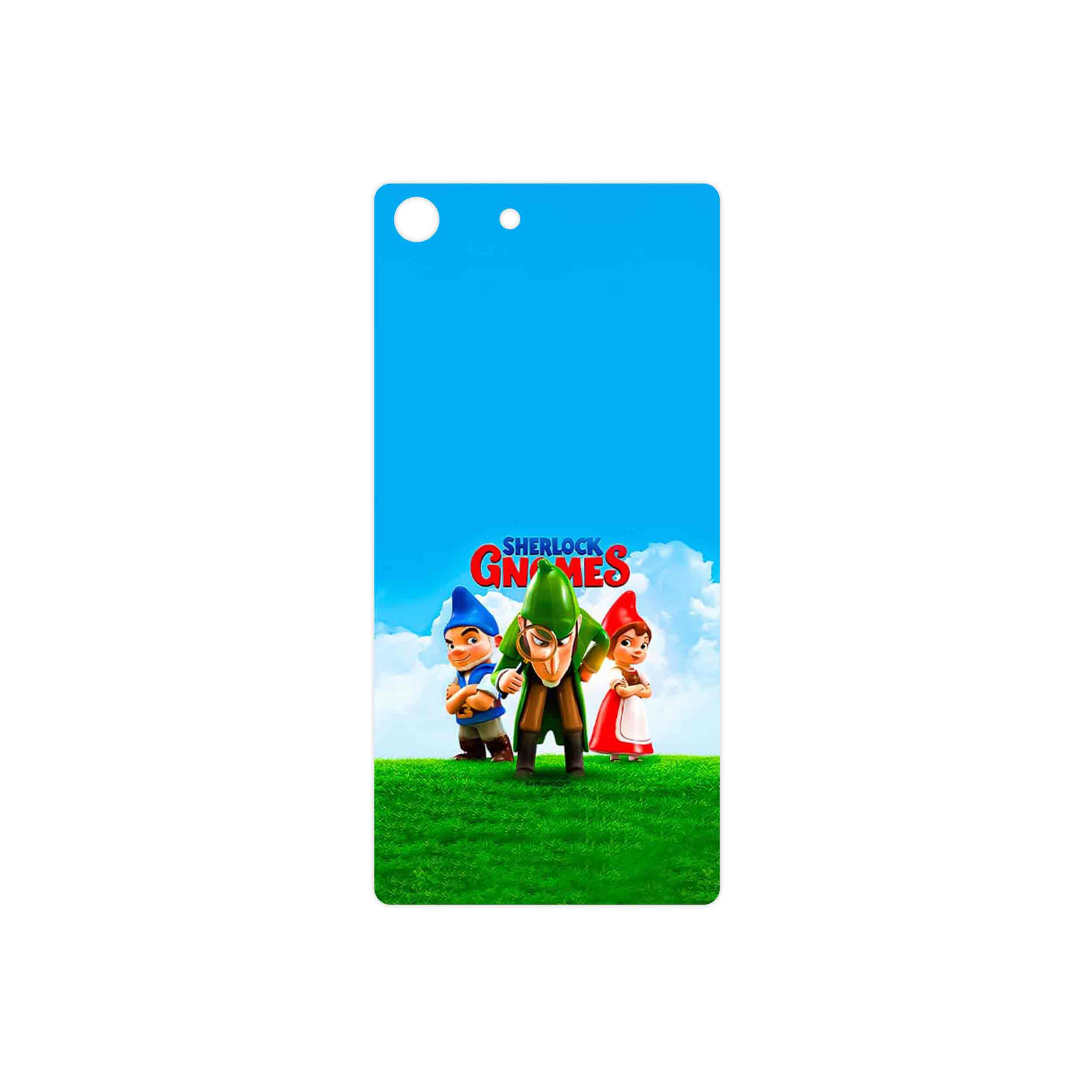 برچسب پوششی ماهوت مدل Sherlock Gnomes مناسب برای گوشی موبایل سونی Xperia M5