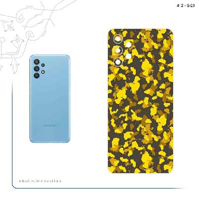 برچسب پوششی ماهوت مدل Yellow Infantry Army مناسب برای گوشی موبایل سامسونگ Galaxy M32 5G
