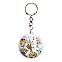 جاکلیدی پرمانه طرح حیوانات بامزه کد pmy.7097